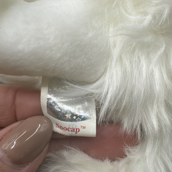 Ty Beanie Baby Snocap the White‎ Snow Fox 8" Rare - Picture 6 of 10